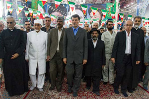 تجدید میثاق پیروان اقلیت های دینی با آرمان های امام خمینی(س)