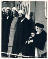 دیدار مهمانان خارجی با امام در حسینیه جماران