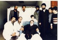 امام در بیمارستان قلب تهران