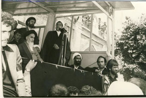 سخنرانی هاشمی رفسنجانی در حضور امام