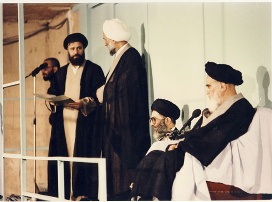 مراسم تنفیذ حکم ریاست جمهوری آیت الله خامنه ای ( دوره دوم)