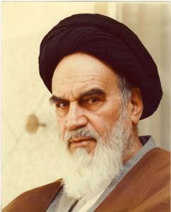 پرتره امام در جماران سه رخ از نمای نزدیک