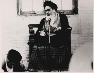 سخنرانی امام در مسجد شیخ انصاری نجف