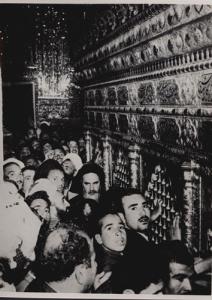 امام در زیارت حرم حضرت معصومه (س)