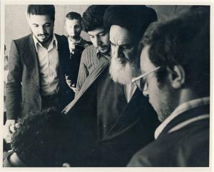 دیدار با امام در مدرسه علوی