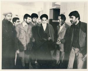 دیدار با امام در مدرسه علوی