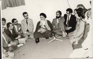 دیدار وزیر علوم و اساتید دانشگاه با امام در قم