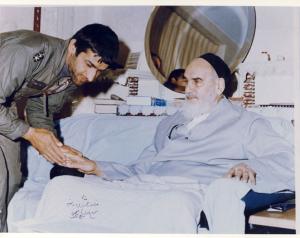 دیدار پرسنل نیروی هوایی با امام در جماران
