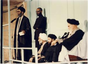 مراسم تنفیذ حکم ریاست جمهوری آیت الله خامنه ای ( دوره دوم)