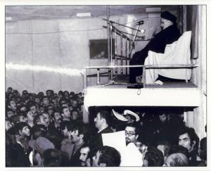 دیدار پرسنل شهربانی با امام در حسینیه جماران
