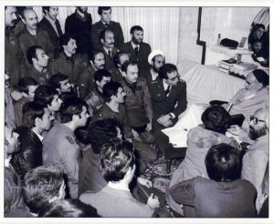دیدار پرسنل نیروی هوایی با امام در جماران