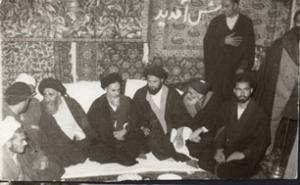 مراسم جشن در قم بمناسبت آزادی امام از زندان