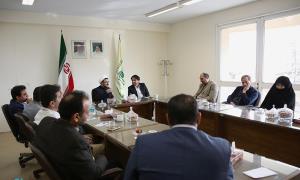 مراسم معارفه مدیر کل روابط عمومی و ارتباطات موسسه برگزار شد 