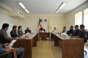 مراسم معارفه مدیر جدید مجموعه فرهنگی - تاریخی خمین در موسسه برگزار شد