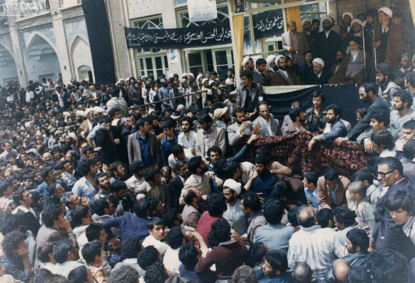 سخنرانی هاشمی رفسنجانی در حضور امام در قم