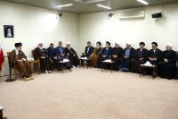 دیدار دست اندرکاران کنگره آیت الله مصطفی خمینی با رهبر انقلاب
