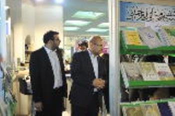 دکتر قالیباف از غرفه موسسه بازدید کرد+ گزارش تصویری