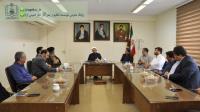 مراسم معارفه مدیر جدید مجموعه فرهنگی - تاریخی خمین در موسسه برگزار شد
