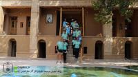 گزارش تصویری بازدید گردشگران بلژیکی از بیت و زادگاه امام در خمین