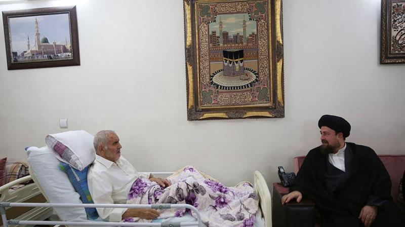 گزارش تصویری حضور یادگار امام در منزل شهید حسین فهمیده