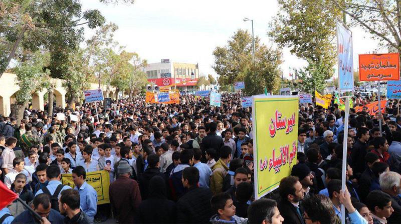 گزارش تصویری برگزاری مراسم سیزده آبان در بیت تاریخی امام 