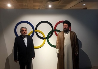 یادگار امام از موزه ملی المپیک بازدید کرد