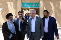گزارش تصویری دیدار رئیس سازمان میراث فرهنگی، صنایع دستی و گردشگری از بیت تاریخی امام در خمین