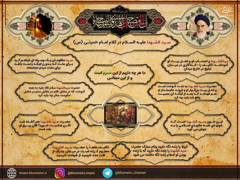 سید الشهدا علیه السلام در کلام امام خمینی (س)