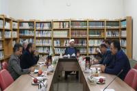 نشست شورای سیاستگذاری سومین جشنواره تئاتر ونمایش نامه نویسی روح الله برگزار شد 