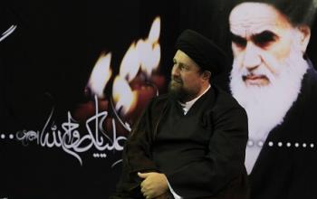 دیدار اعضای شورای مرکزی کانون زندانیان سیاسی مسلمان قبل از انقلاب با یادگار امام