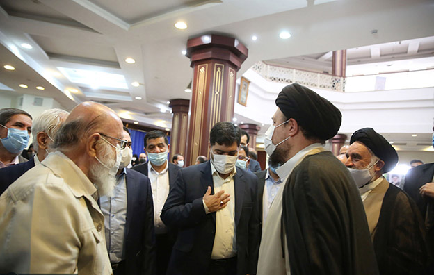 تجدید میثاق رئیس و اعضای دوره جدید شورای اسلامی شهر تهران با آرمان های امام خمینی