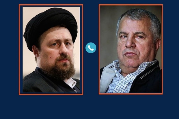 تسلیت تلفنی یادگار امام به علی پروین