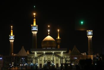 مراسم عزاداری شهادت حضرت زهرا (س) در حرم مطهر امام