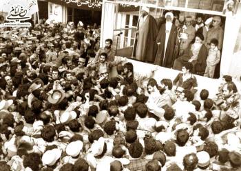 اولین سخنرانی امام خمینی (س) در فیضیه