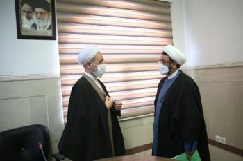 گزارش تصویری دیدار سرپرست موسسه تنظیم و نشر آثار امام خمینی با آیت الله اعرافی 