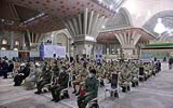 تجدید میثاق فرماندهان و پرسنل عقیدتی سیاسی ارتش با آرمان های حضرت امام خمینی