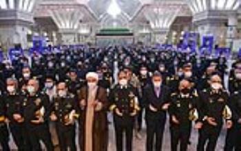 تجدید میثاق نیروی دریایی ارتش با آرمان های حضرت امام خمینی