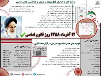 ۱۲ آذرماه ۱۳۵۸ روز قانون اساسی