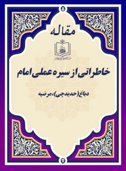 خاطراتی از سیره عملی امام