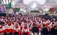 گزارش تصویری تجدید میثاق مدیران و کارکنان هلال احمر با آرمان های حضرت امام خمینی 