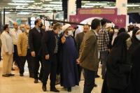 گزارش تصویری بازدید رئیس موسسه تنظیم و نشر آثار امام خمینی از نمایشگاه قرآن