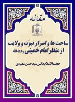 ساحت ها و اسرار نبوّت و ولایت از منظر امام خمینی رحمه الله