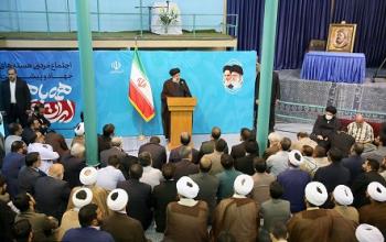 گزارش تصویری اجتماع مردمی هسته های جهاد و پیشرفت در حسینیه جماران