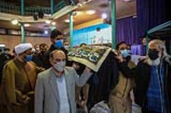گزارش تصویری تشییع پیکر حجت الاسلام و المسلمین علی اصغر سعادتی در حسینیه جماران 