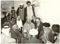 روایت عکس(۱)/ چه شخصیت هایی در دیدار نماینده پادشاه عربستان با امام خمینی حضور داشتند؟