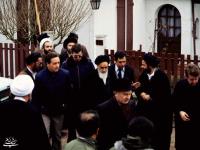 امام خمینی به مزار شهید عراقی رفت
