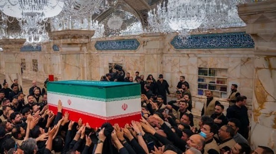 آرامش ابدی پیکر آقای شهید ایران در جوار امام هشتم(ع)