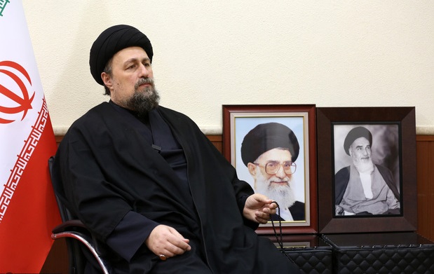 تسلیت آیت الله سید حسن خمینی در پی درگذشت حاجیه خانم خدیجه خاتمی