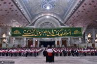 تجدید میثاق امدادگران جمعیت هلال احمر با آرمان های حضرت امام خمینی 