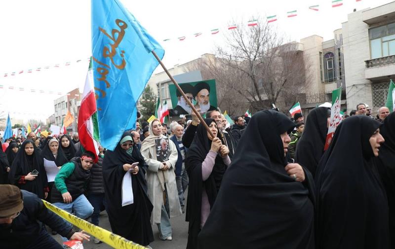 گزارش تصویری از راهپیمایی باشکوه ۲۲ بهمن ۱۴۰۴